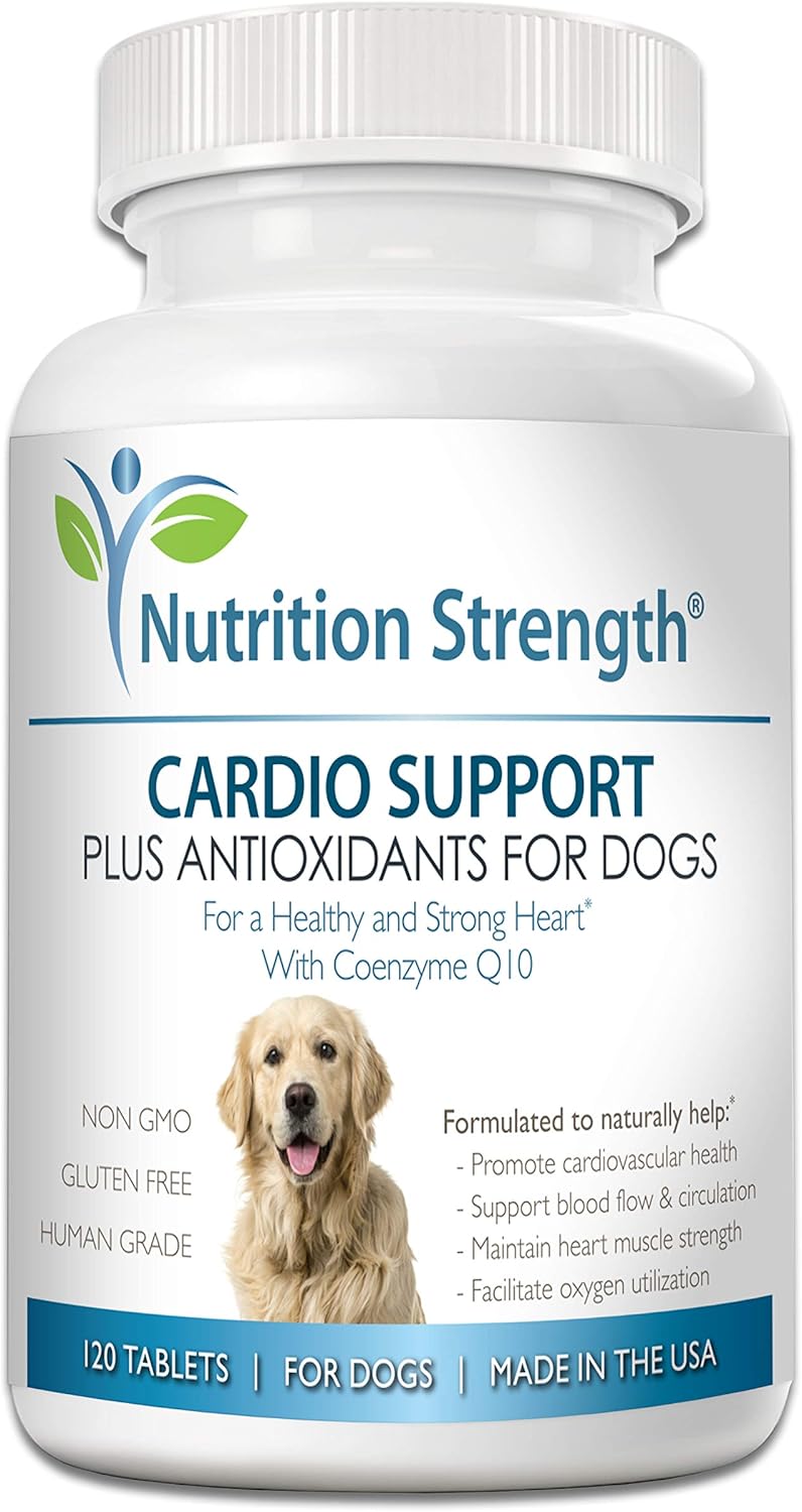 Cardio Support for Dogs Plus Antioxidant for Heart Health