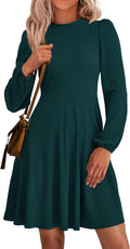 PRETTYGARDEN Womens Long Sleeve Mini Dress for Fall 2025