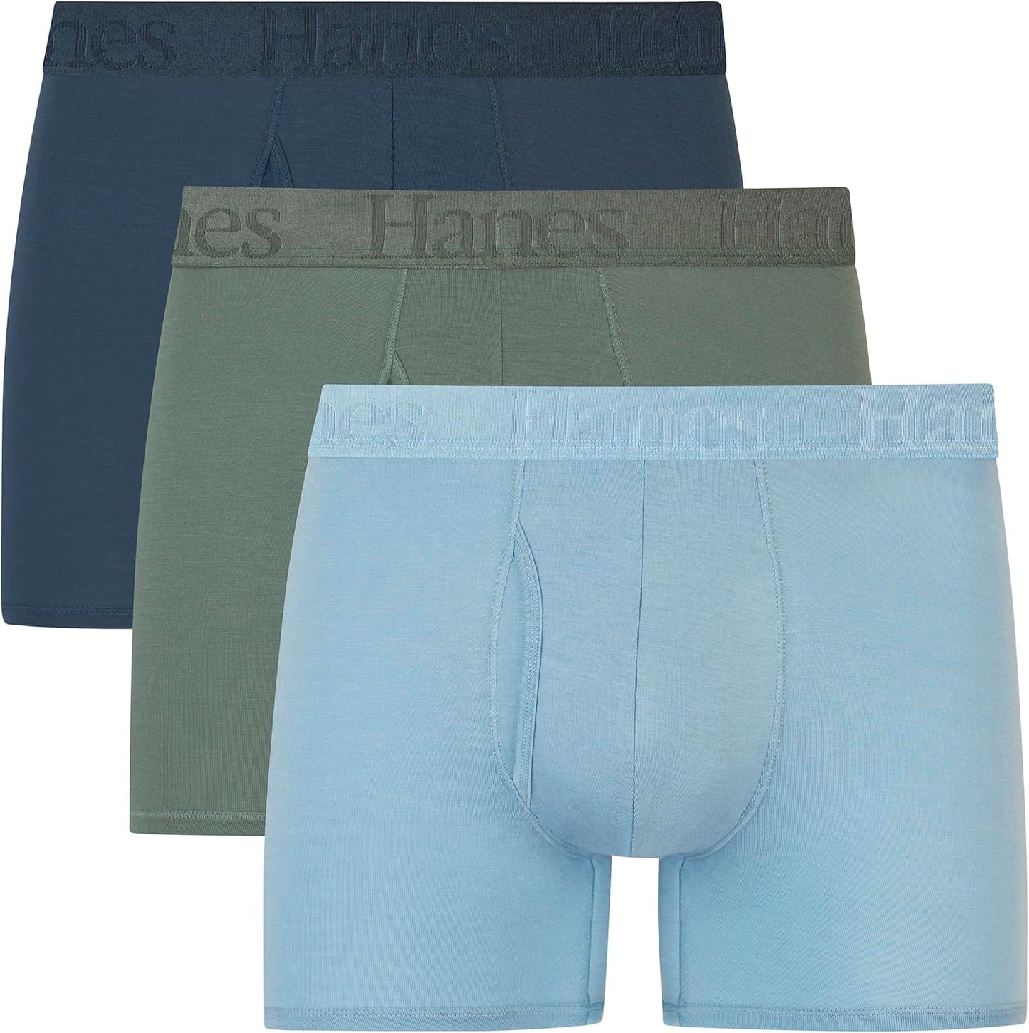 Hanes Ultimate Men's Originals Boxer Briefs & Trunks 3-Pack