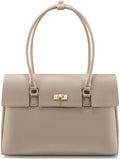 Laptop Bag for Women 15.6in Work Tote - Waterproof PU Messenger