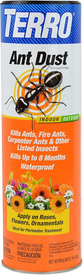 TERRO T600 Ant Dust Powder Killer for Indoors and Outdoors - Fast