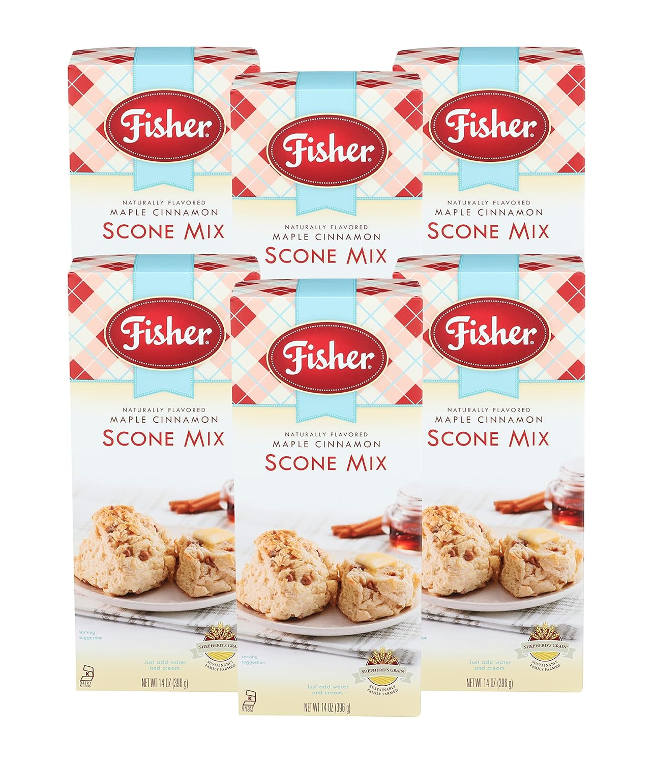 Fisher Scone Mix Maple Cinnamon Easy to Make Delicious Treats