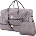 Travel Duffle Bag for Women 35L Weekender - Carry-On with Shoe