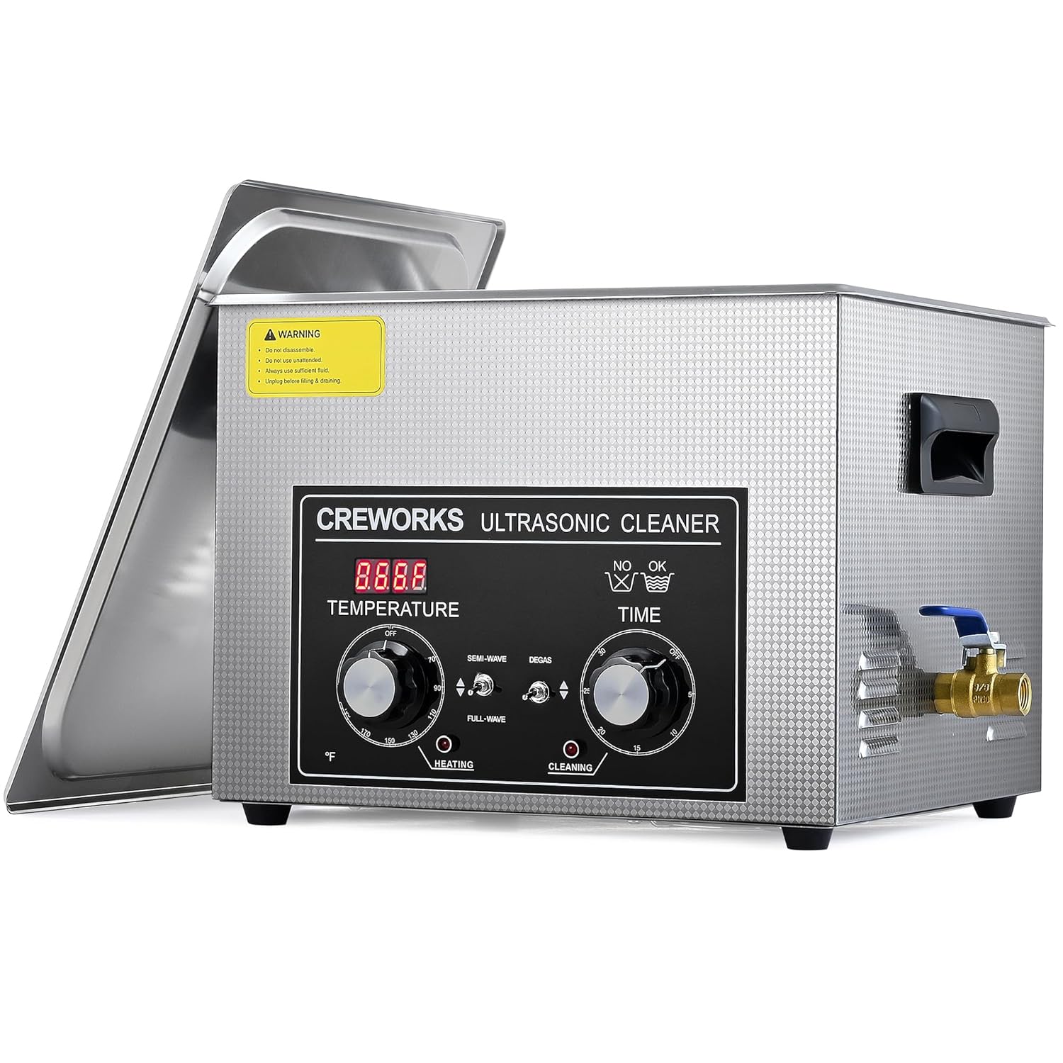 15L Ultrasonic Cleaner with Heater and Timer for Auto Parts