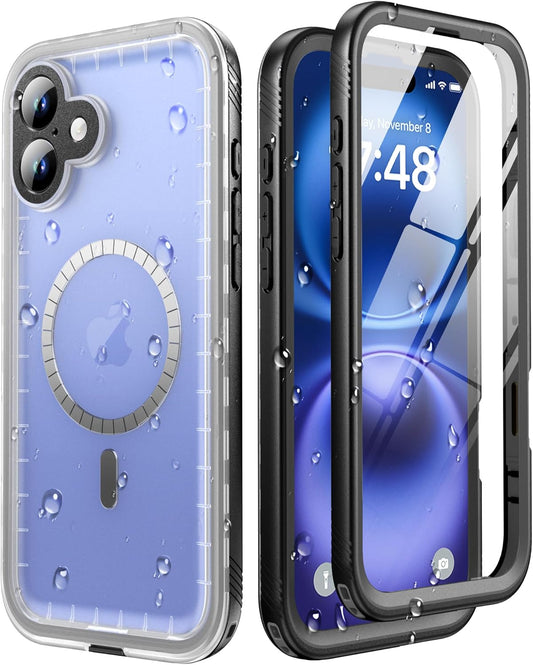 SOKUSIN Magnetic iPhone 16 Case Waterproof & Shockproof