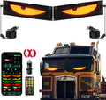 LED Lights for Car 2PCS - Devil's Eye Strips with App & Remote