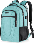 BIKROD Teal Backpack for Women and Men - Extra Large Laptop Bag