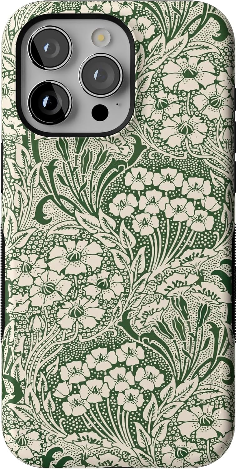 Casely iPhone 15 Pro Max Case - Mystic Meadow Design for Protection