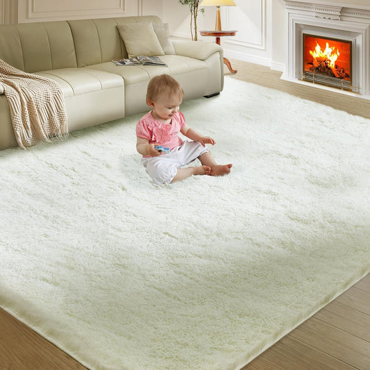 Ultra Soft Rug for Living Room - Fluffy Shag Area Rug