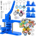 Button Maker Machine Multiple Size Molds - Complete Pin Maker Kit