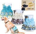 3Pcs Washable Reusable Dog Diapers Female X-Small - Leak-Proof Comfort