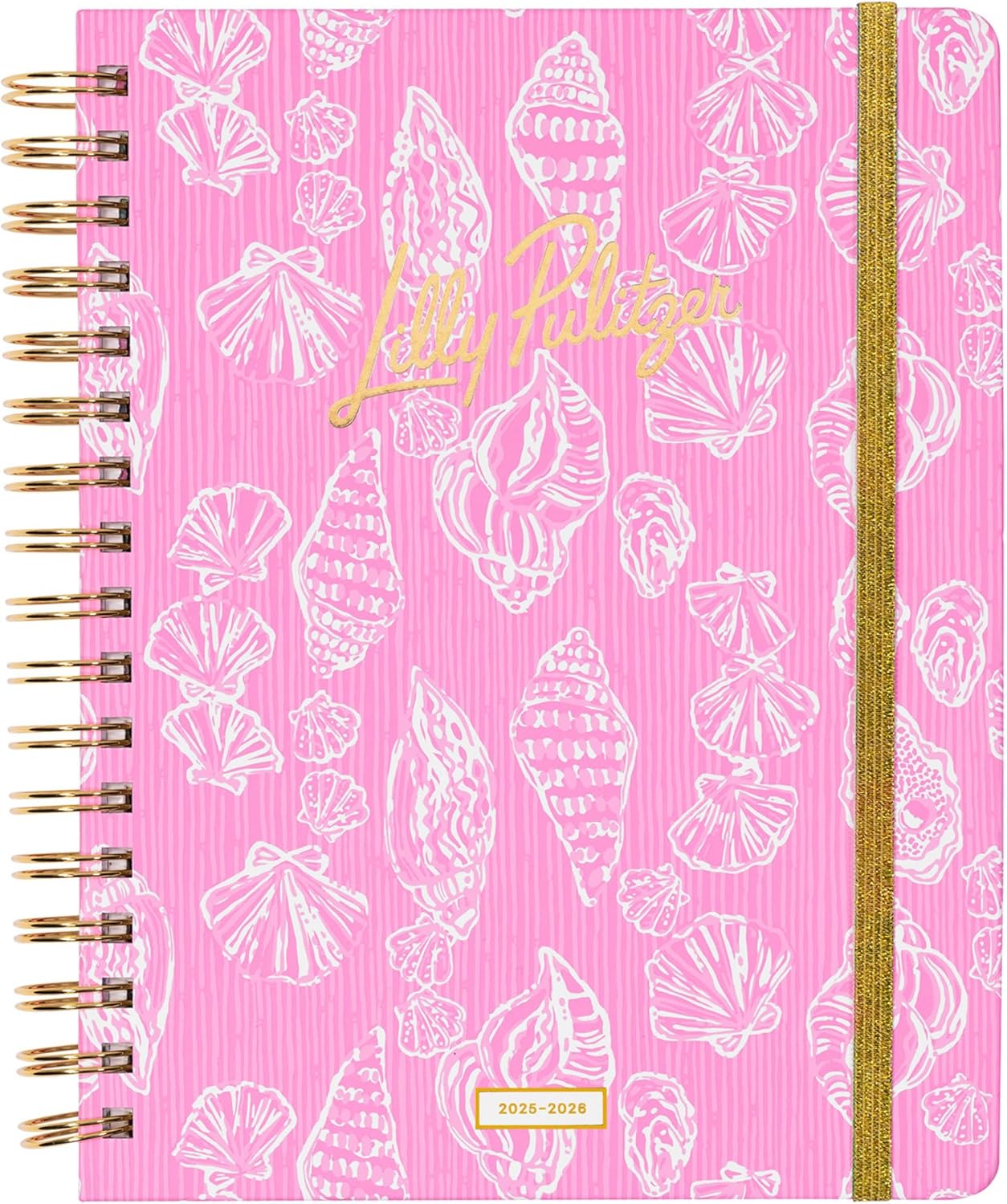 Lilly Pulitzer Large Monthly Planner for 2025-2026 with Stickers