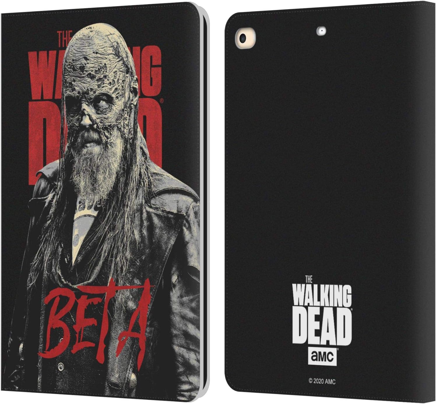 Officially Licensed The Walking Dead iPad 9.7 Leather Wallet Case
