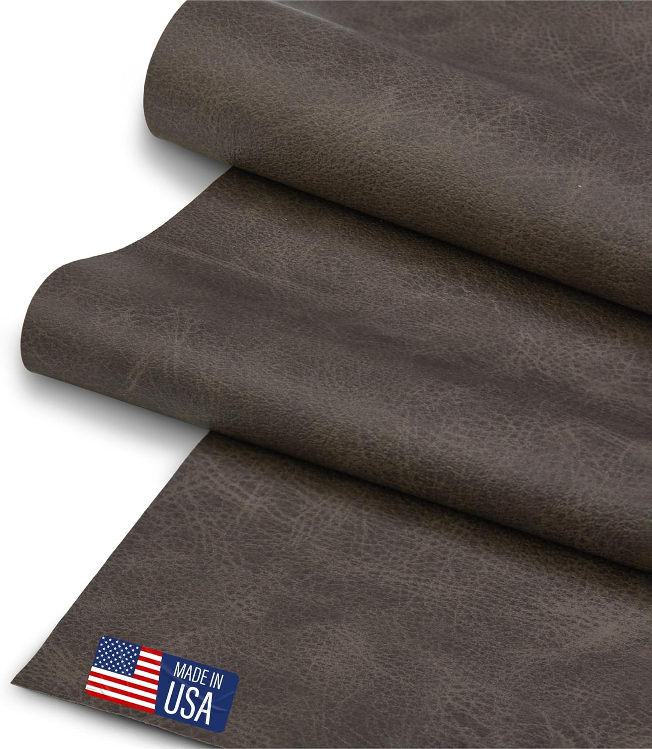 Faux Leather Fabric for Upholstery and Craft Projects - 5 Yard Roll