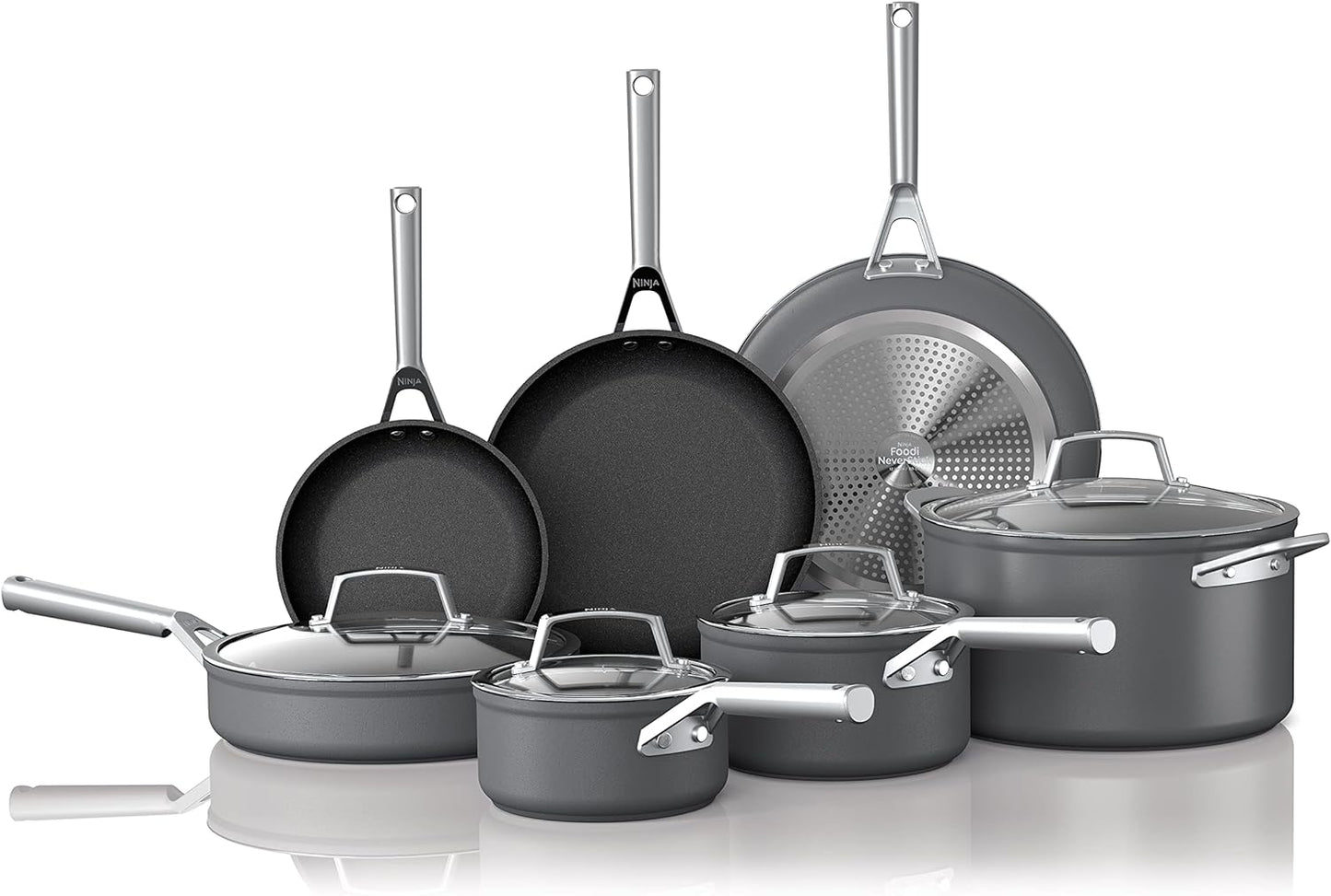 Ninja Foodi NeverStick Professional 12-Piece Cookware Set Review