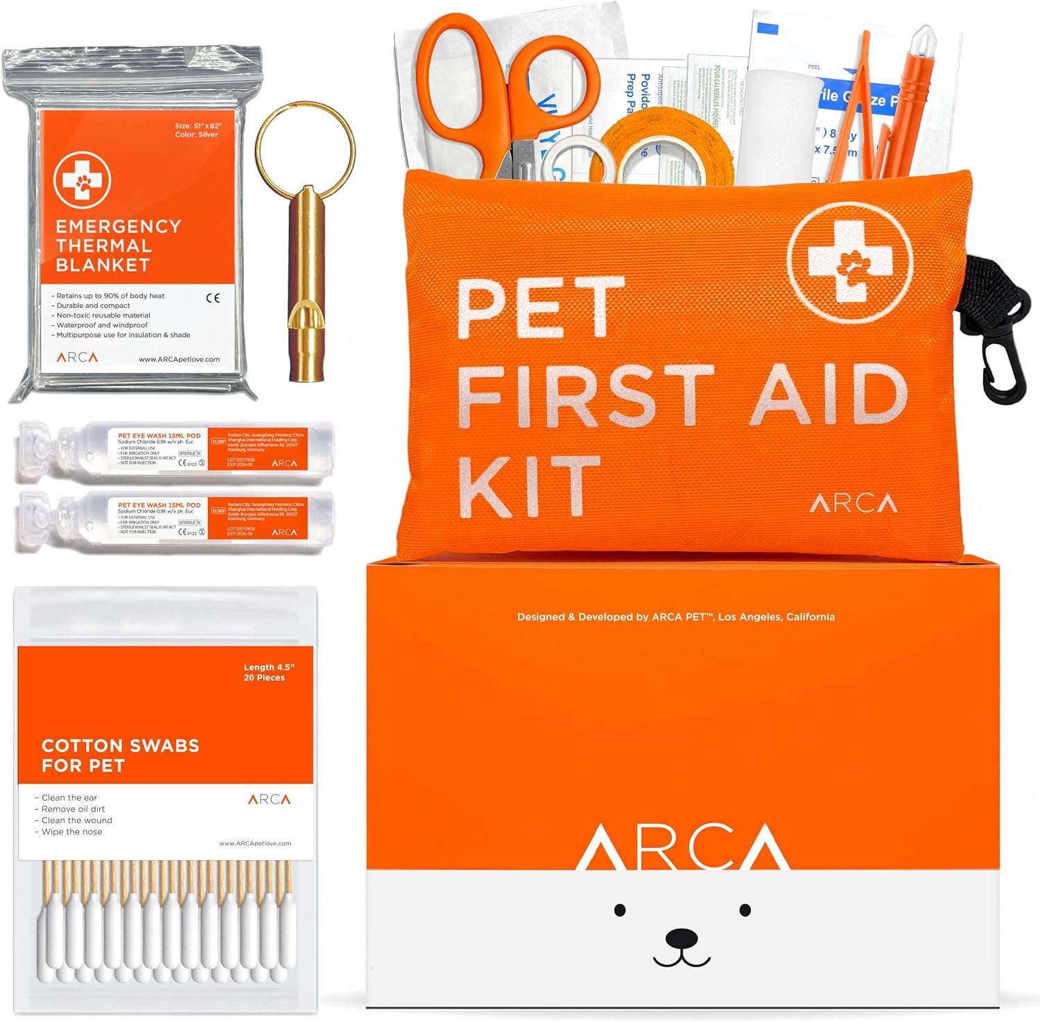 ARCA PET Dog First Aid Kit - Travel Essential