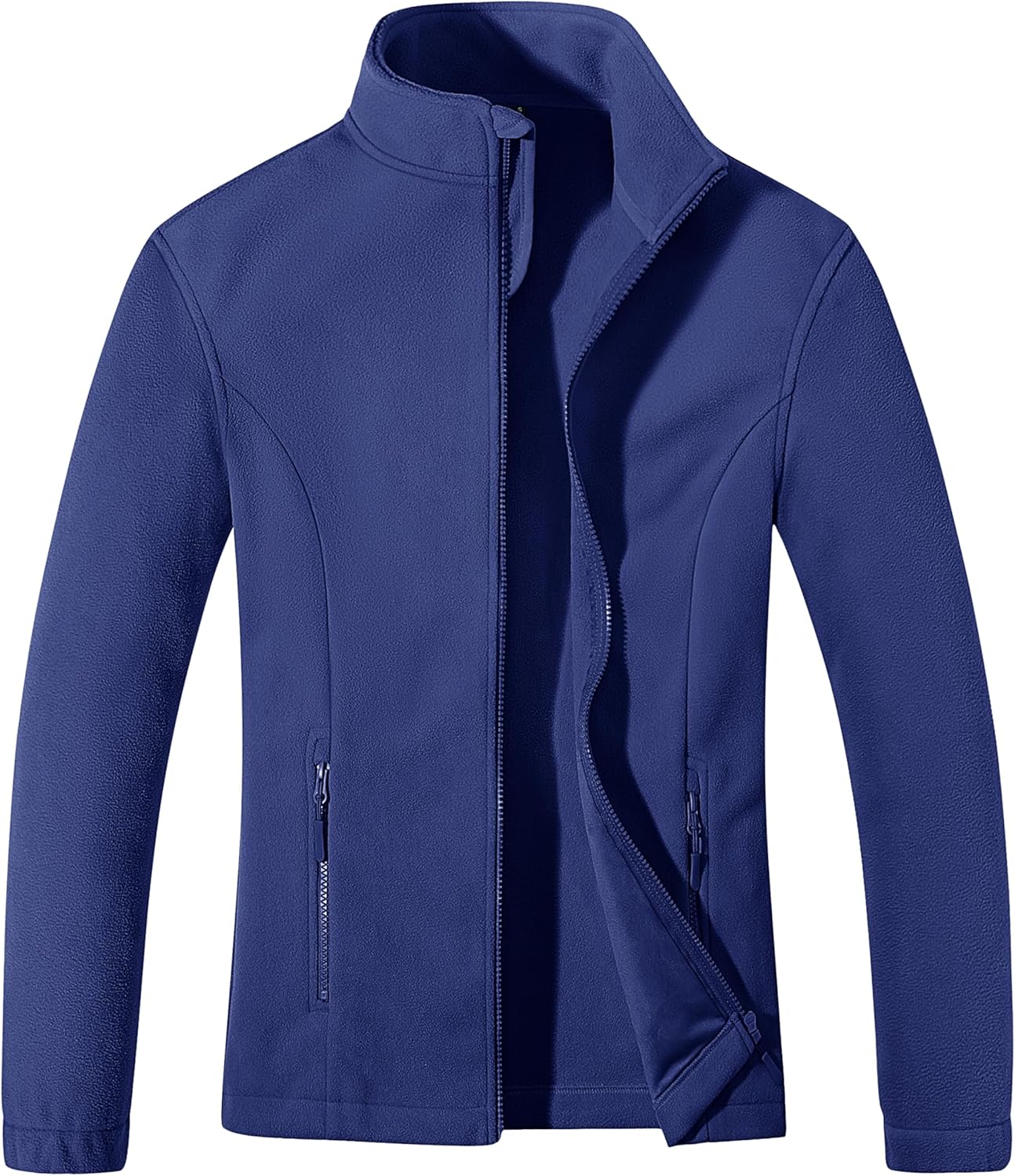 MAGCOMSEN Women's Fleece Jacket Zip Up Coat for Winter Wear