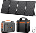 Portable Solar Power Station with 60W Solar Panel - Power On-the-Go!