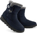 Womens Winter Snow Boots With Warm Fur Lining - Waterproof, Non