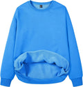 MAGCOMSEN Women's Fleece Lined Sweatshirt Crewneck - Warm (Style GB4T)