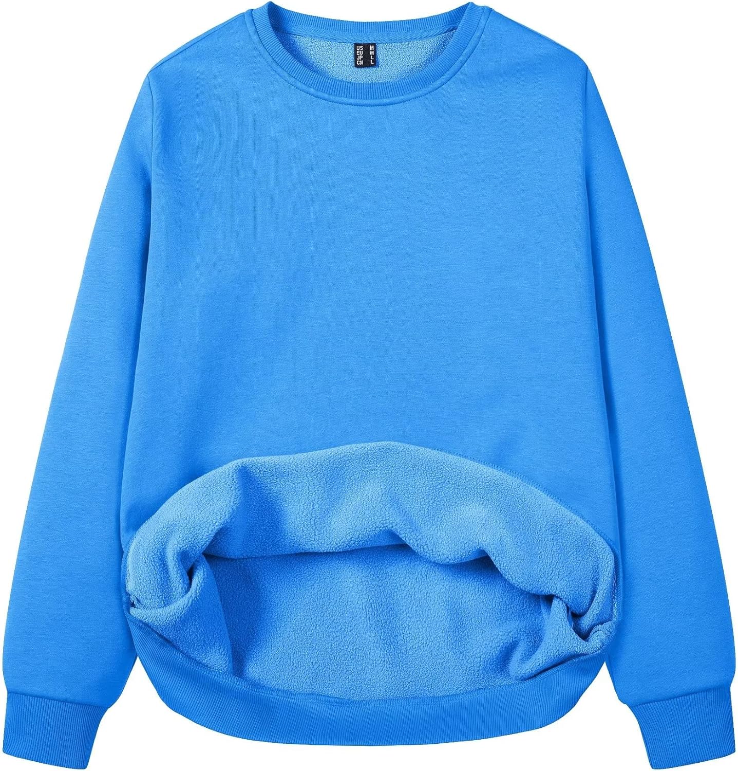 MAGCOMSEN Women's Fleece Lined Sweatshirt for Cozy Comfort