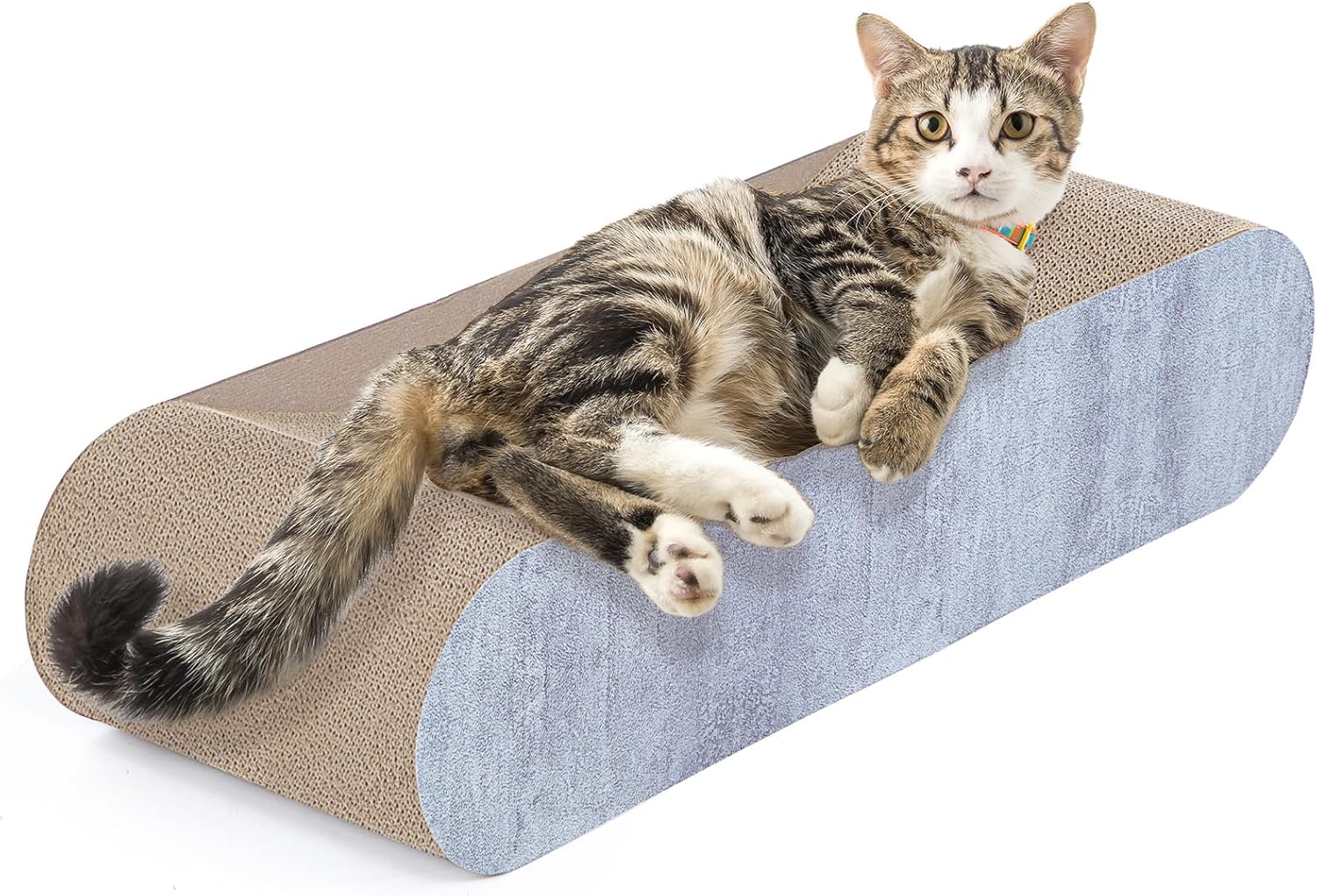 FluffyDream 2 in 1 Cat Scratcher Cardboard for Indoor Cats