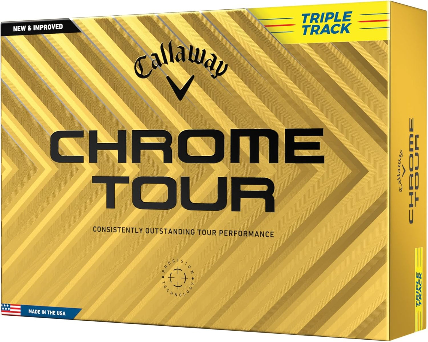 Callaway Golf Chrome Tour Golf Balls for Exceptional Performance