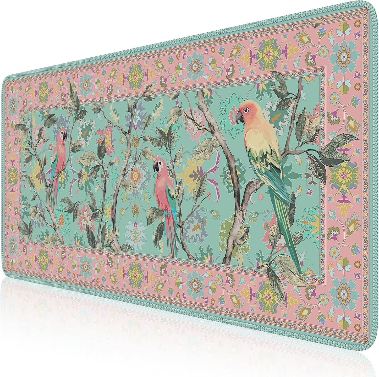 iCasso Large Pink Mouse Pad - Anti-Slip & Stylish!