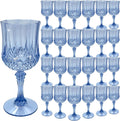 Plastic Wine Glasses Set of 24 for Elegant Party Celebrations