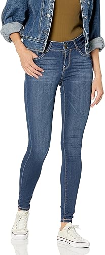 WallFlower Women's Ultra Skinny Mid-Rise Jeans for Juniors