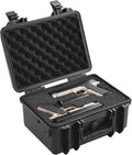 Hard Pistol Case with Pre-cut PU Foam - IP67 Waterproof Lockable