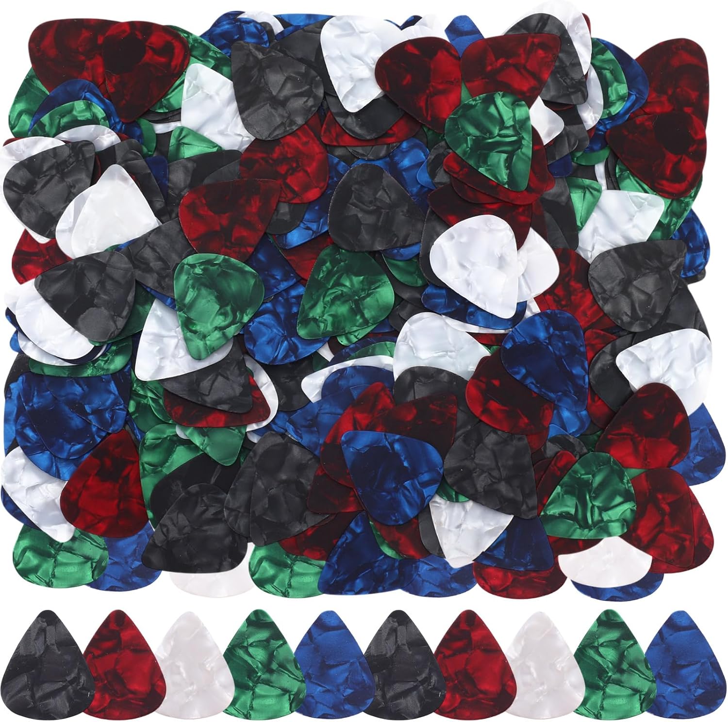 Yeshone 600 Pcs Guitar Picks Set - Perfect Variety for Electric & Acoustic Guitars!
