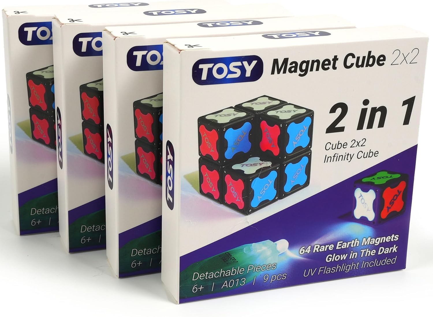 Customizable Glowing Magnet Cubes - STEAM Fidget Fun!