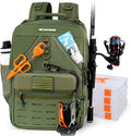 KastKing KarryAll Fishing Backpack with Rod Holder for Easy Transport