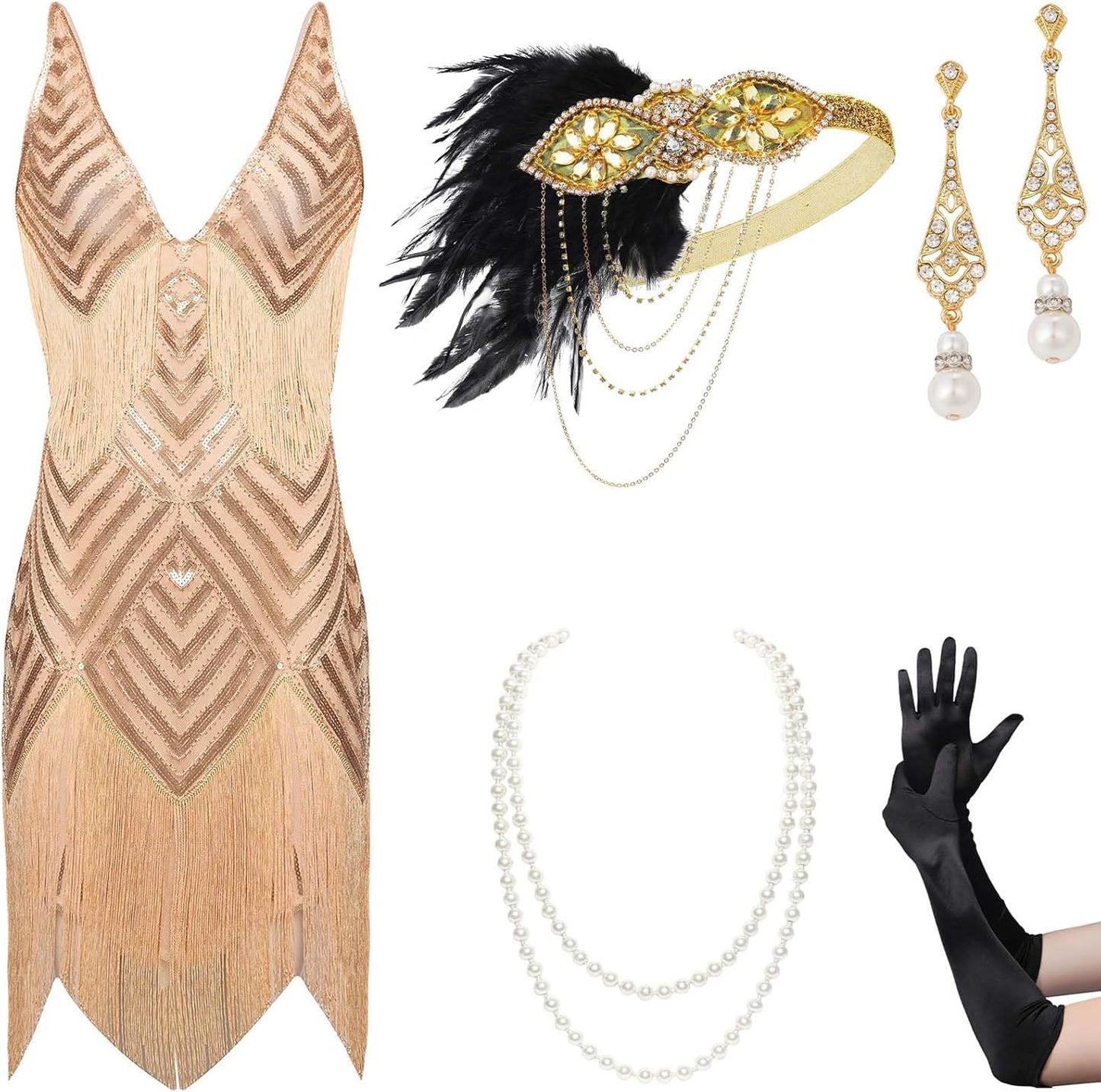 1920s Flapper Dress for Women - Great Gatsby Party Style