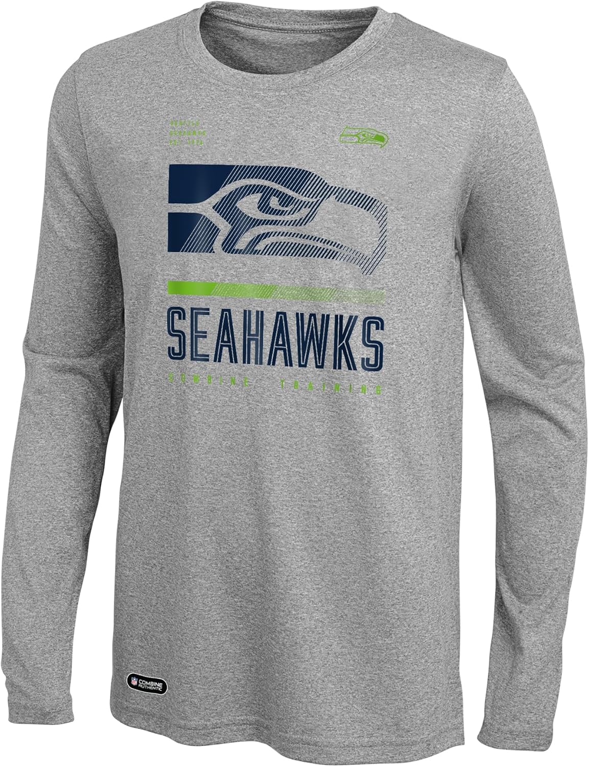 Outerstuff NFL Men's Red Zone Long Sleeve Performance T-Shirt