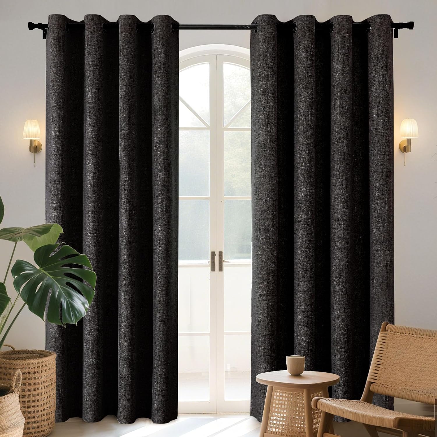 Joydeco Blackout Curtains 90 Inches Long for Ultimate Privacy