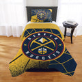 Denver Nuggets Officially Licensed NBA Comforter Set - Cozy Team