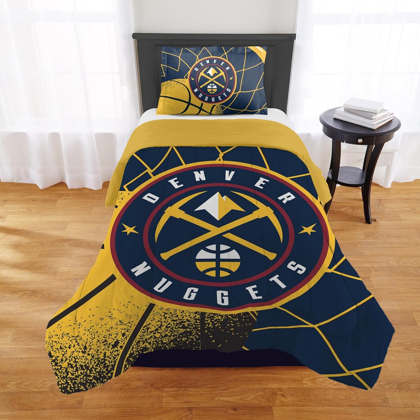 Denver Nuggets Officially Licensed NBA Comforter Set for Fans
