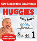 Huggies Size 1 Diapers Snug & Dry Newborn - Soft Leak Protection
