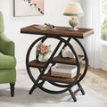 End Table for Living Room 3-Tier Narrow Side Table - Slim Storage