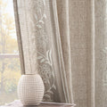Winslow Linen Curtains for Bedroom and Living Room Decor