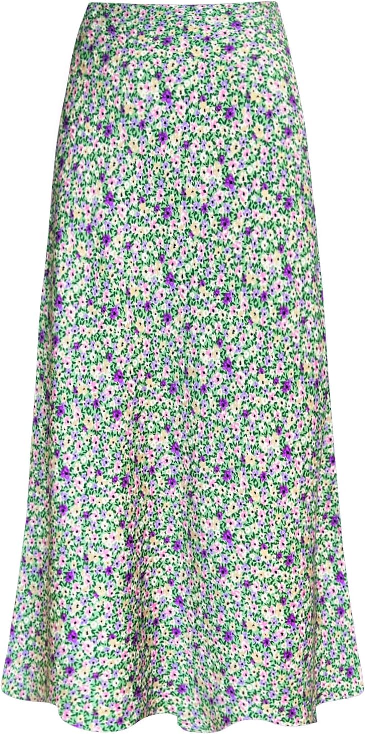 Women's Satin High Waisted Maxi Skirt for Every Occasion