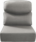 Luxury 24x24x6 Inch Smile Outdoor Cushions for Deep Seating