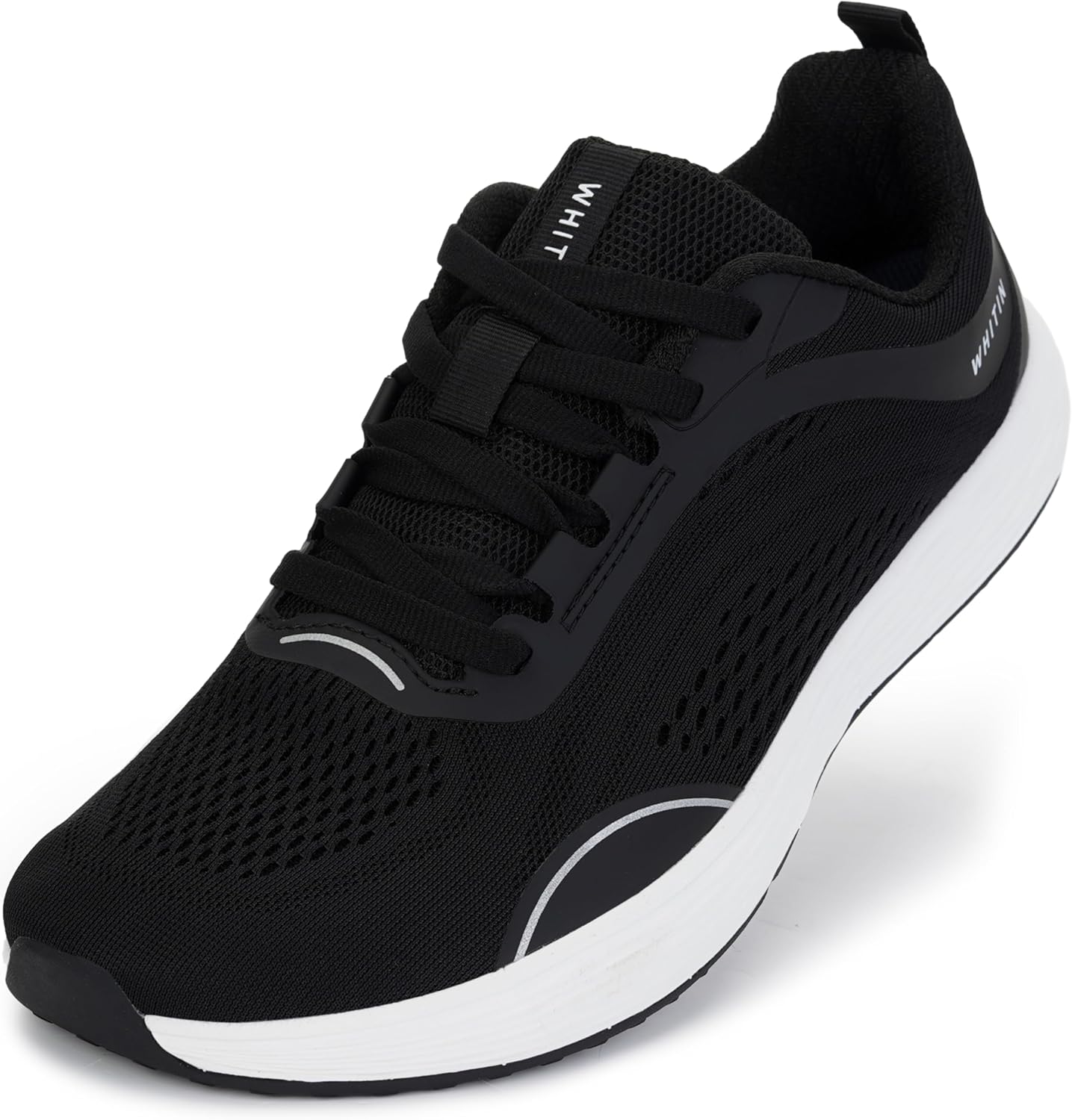 WHITIN Men's Zero Drop Running Shoes with Wide Toe Box Comfort