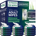 Adult Wipes For Elderly 8in x 13in Extra Large Bathing Wipes