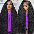 Dianthe 34in 13x6 Deep Wave Lace Front Wig - Natural Wet & Wavy