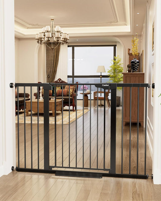 Cumbor Extra Tall Baby Gate: Wide, Safe, Auto Close