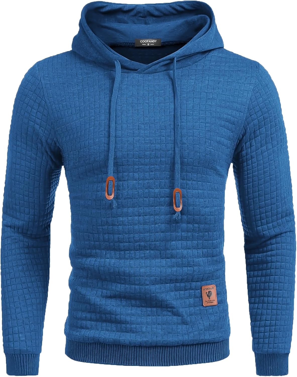COOFANDY Mens Hooded Sweatshirt for Casual Style and Comfort