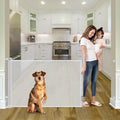 56 Inch Retractable Baby Gate Retractable Pet Gate - Space-Saving